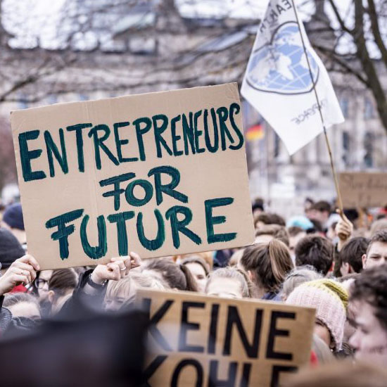 einsatz bei enterpreneurs for future 