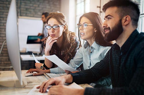 CRM Small Solution im Einsatz