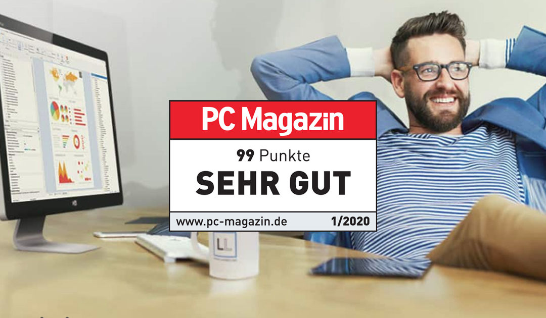 PC Magazin bewertet List & Label mit „SEHR GUT“