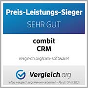 Preis-Leistungs-Sieger combit CRM