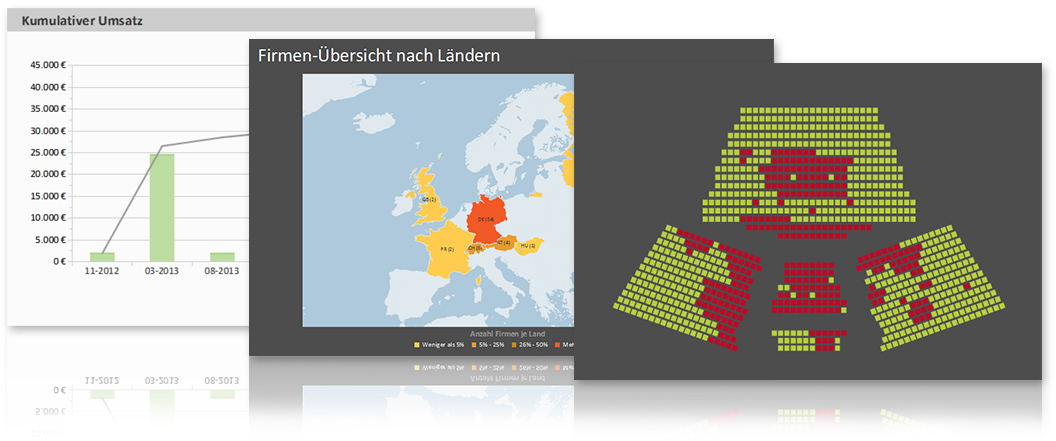 CRM Software Diagramme Shapefiles