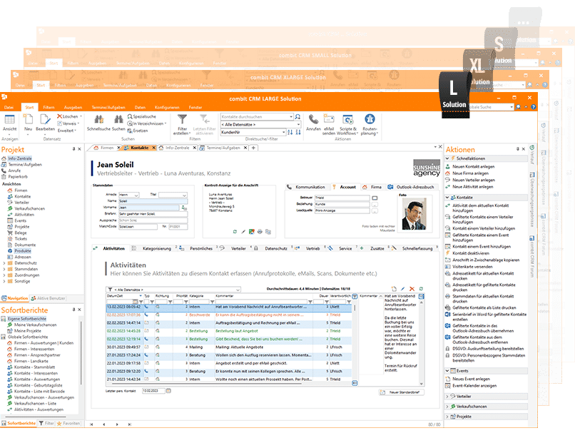 combit CRM Fertige Lösungen