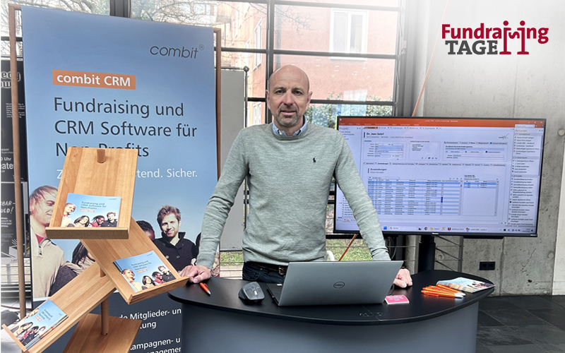 combit auf Fundraising-Fachtag in Frankfurt