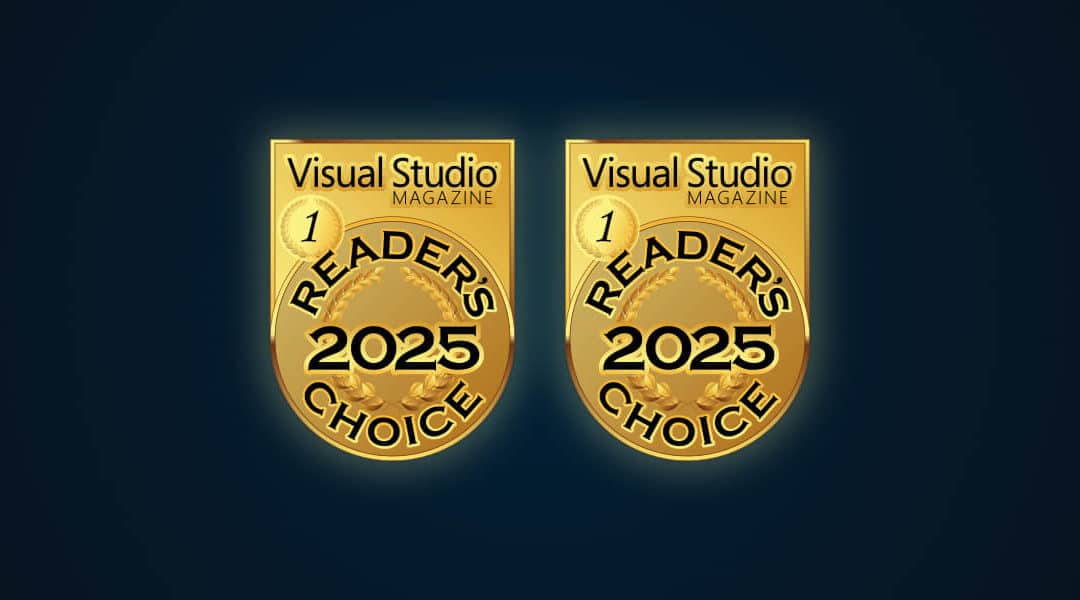 Doppelsieg bei den Visual Studio Magazine Reader’s Choice Awards