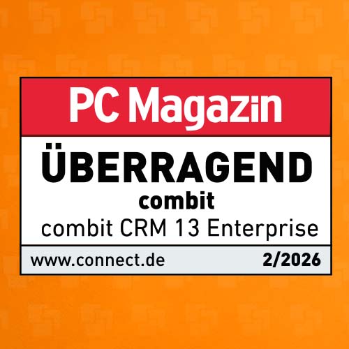 Überragend: combit CRM 13 meistert alle Anforderungen
